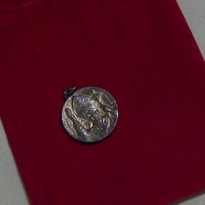 Vintage POPE John Paul ll Medallion Charm Pendent - Save $